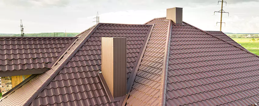 Residential Chimney Flashing Restoration in Central Falls, RI