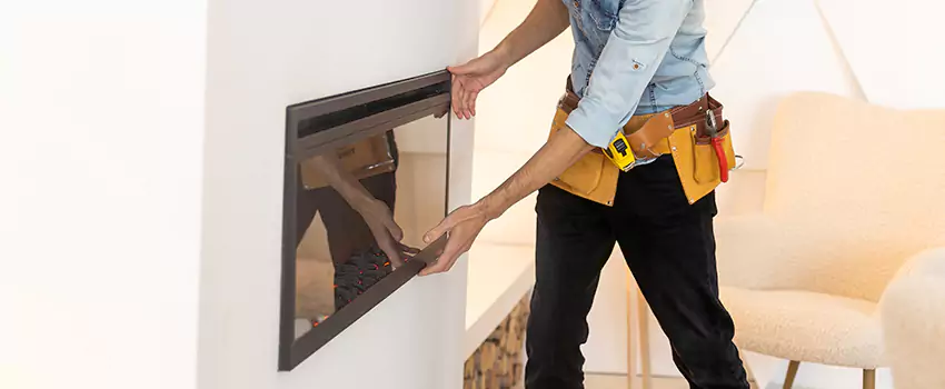 Metal Fireplace Installation in Central Falls, Rhode Island