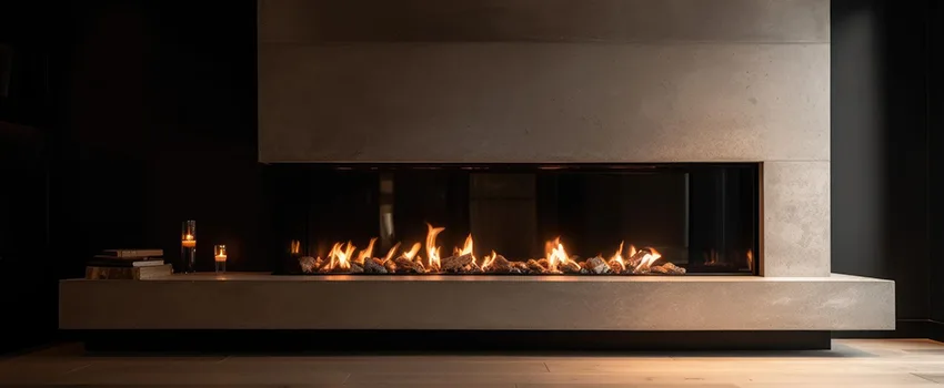 Gas Fireplace Ember Bed Design Services in Central Falls, Rhode Island