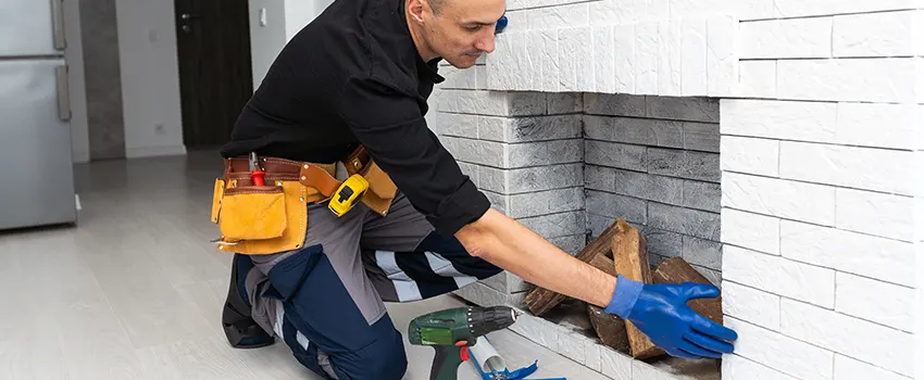 Fireplace Damaged Damper Frame Repair Services in Central Falls, Rhode Island